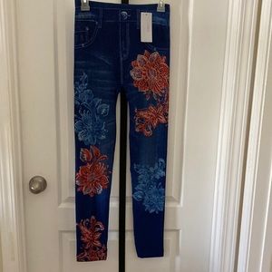 Faux Jean Looking Legging